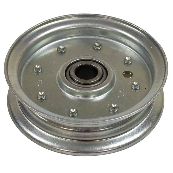 New Flat Idler For Height 1-3/16 In., I.D. 5/8 In., O.D. 4-3/4 In., Material Metal, Heavy-Duty True